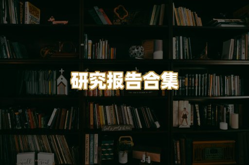 研究报告合集